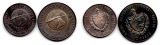 Kuba  5 und 10 Pesos  1980  FM-Frankfurt  Feingewicht: 30g  Si...