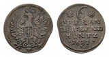 Altdeutschland, Kleinmünze 1687