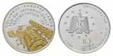 10 Euro 2004 Gedenkmünze teilvergoldet; Ag 0,925; 18 g, Ø 32...