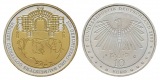 10 Euro 2003 Gedenkmünze teilvergoldet; Ag 0,925; 18 g, Ø 32...