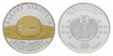 10 Euro 2005 Gedenkmünze teilvergoldet; Ag 0,925; 18 g, Ø 32...