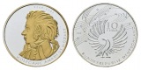10 Euro 2006 Gedenkmünze teilvergoldet; Ag 0,925; 18 g, Ø 32...