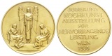 Wien, Medaille 1935; vergoldet, 40,76 g; Ø 50 mm