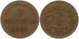8856 Bayern 2 Pfennig 1862