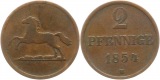8881 Braunschweig  2 Pfennig 1854