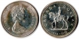 Kanada  1 Dollar  1973 FM-Frankfurt Feingewicht: 11,66g Silber...