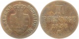 8948 Sachsen Altenburg 2 Pfennig 1856