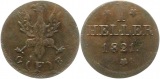 9040 Frankfurt 1 Heller 1821