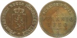 9047 Reuss jüngere Linie 1 Pfennig 1850
