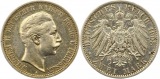 9056 Preussen 2 Mark 1908 gutes ss