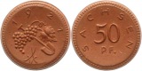 9106 Sachsen 50 Pfennig 1921 Porzellan
