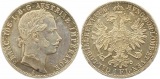 9117 RDR Österreich 1 Gulden 1861