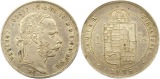 9119 RDR Österreich 1 Gulden 1879 KB Kremnitz