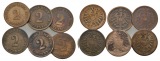 Kaiserreich, 6 Kleinmünzen (1875/1876)