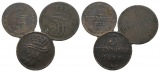 Altdeutschland, 3 Kleinmünzen (1872/18?3/1858)