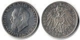 Bayern, Kaiserreich  5 Mark  1914 D  FM-Frankfurt Feingewicht:...