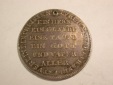 B27 Frankfurt Silber Medaille 1817 Reformation gelocht Origina...