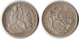 Peru  1 Sol  1894  FM-Frankfurt  Feingewicht: 12,5g  Silber  s...