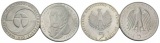 BRD Gedenkmünzen (2 Stück), 5 Mark 1982/1981