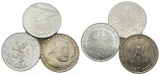 BRD Gedenkmünzen (3 Stück), 5 Mark 1986/1982