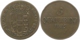 9522 Italien Toskana 5 Quattrini 1826