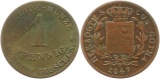 9536 Sachsen Coburg Gotha 1 Pfennig 1847