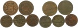 9543 Bayern Lot von 5 Kleinmünzen