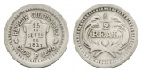 Guatemala, 1/2 Real, 1873