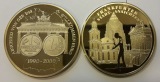 Deutschland   2x Medaille   Währungsunion / Frankfurter Röme...