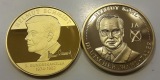 Deutschland   2x Medaille  H. Schmidt/Deutscher Wahltaler   FM...
