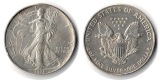 USA  1 Dollar (American Eagle) 1993 FM-Frankfurt Feingewicht: ...