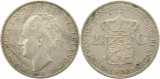 9651 Niederlande 2 1/2 Gulden Silber 1932
