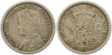 9660 Niederlande 1/2 Gulden Silber 1913