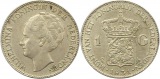 9696  Niederlande Gulden 1931 Silber