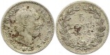 9698  Niederlande 5 Cent 1863  Silber