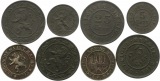 9737 Belgien 4 Münzen