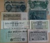 Deutsches Reich, diverse Geldscheine
