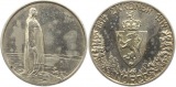 9981 Norwegen 2 Kronen 1914  Silber