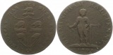 9995 England Großbritannien 1/2 Penny Token 1793 Birmingham S...