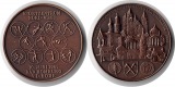 Deutschland Kupfermedaille  FM-Frankfurt Gewicht: 20g Kupfer