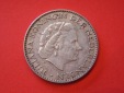 Niederlande 1 Gulden 1957 Silber