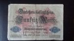 50 Mark Darlehenskassenschein Deutsches Reich ( 5.8.1914) (g986)