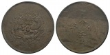 China, Kupfermünze, Ø= 33 mm, 10,00g