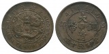 China, Kupfermünze, Ø= 28 mm, 8,02g