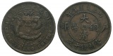 China, Kupfermünze, Ø=28,5 mm, 7,21g