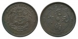 China, Kleinmünze, Ø= 28mm, 7,08g