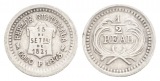 Guatemala, 1/2 Real, 1873