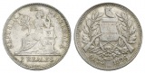 Guatemala, 2 Reales, 1896