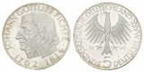 BRD, 5 Mark 1964 Johann Gottlieb Fichte