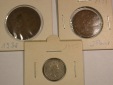 HOT-Lot Großbritannien  3 Münzen  1936-1990  Originalbilder